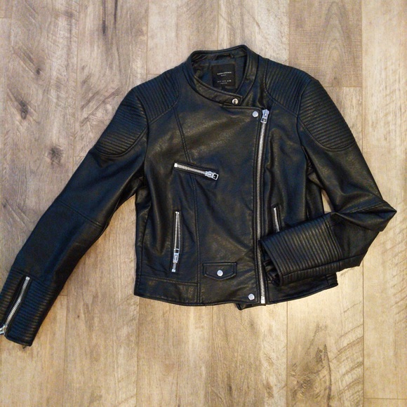 Zara Leather Jacket - Picture 2 of 5